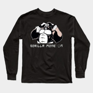 Gorilla mode: On! GYM Long Sleeve T-Shirt